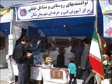 شرکت وهمکاری مرکزآموزش فنی وحرفه ای ملکان در نمایشگاه توانمندی های روستایی وجشنواره انگور و دوشاب این شهرستان