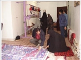 بازدیدكارشناسان فرش دستبافت هريس و كليبر از کارگاه اشتغالزایی کارآموز مرکز آموزش هریس 