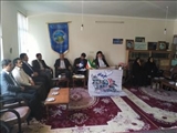 دیدار کارکنان با امام جمعه محترم این شهرستان