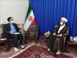 دیدار جمعی از کارکنان مرکز آموزش فنی و حرفه ای آذرشهر با امام جمعه محترم این شهرستان