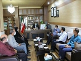 دیدار کارکنان مرکز آموزش فنی و حرفه ای شبستر با فرماندار این شهرستان 