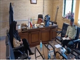 برگزاری جلسه نیازسنجی دوره‌های مهارتی کارکنان وظیفه با حضور مسئول آموزش ستاد فرماندهی نیروی انتظامی شهرستان ورزقان