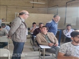 بازدید سرزده رئیس اداره سنجش و ارزشیابی مهارت استان از فرآیند برگزاری آزمون هماهنگ مرحله پنچم شهرستان اهر